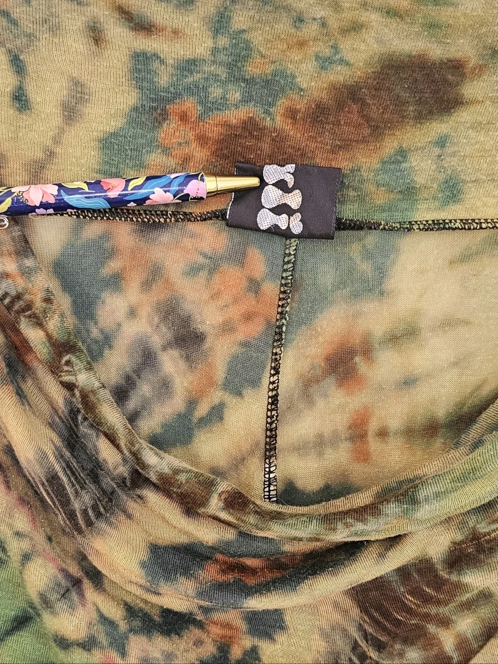 Jayli Tie Dye Wide Leg Pants - Picture 7 of 15